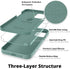 IceSword iPhone 12 Pro Max Case Pine Green, Thin Liquid Silicone Shockproof Phone Case Cover, Pine Tree Green, Gel Rubber Drop Protective 6.7" [So...