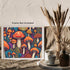 Posterizer 1 pcs- psychedelic funky hippie colorful rainbow mushrooms 3-Fantasy & Fiction Art-Retro Art- Living Room Bedroom Decor- unframed wall ...
