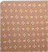 Crane Baby Soft Cotton Crib Mattress Sheet, Fitted Sheet for Cribs and Toddler Beds, Copper Dash, 28”w x 52”h x 9”d...