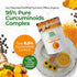 FeelGood Organic Superfoods Fortified Turmeric Powder with Curcumin and Black Pepper, 95% Curcuminoids, Immune Support, Vegan, Gluten Free, Non-GM...