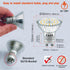 Generic EACLL MR16 GU10 LED Bulb Dimmable, 4000K Natural White, 7W Equivalent 75W, 25,000 Hours Lifetime, Energy Efficient Light, 750 Lumens 120 D...