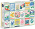 Galison Ever Upward – 1000 Piece Puzzle Fun and Challenging Activity with Bright and Bold Artwork of Vintage Style Flower Seed Packets for Adults ...