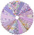 Purple Charm Pack, 42-5" Cotton Quilting Fabric Quilt Squares...