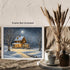 Posterizer 1 pcs- quaint old village-building in the nature 6-Landscape & Nature Art-Floral Botanical Art- Decor for Home & Office- unframed wall ...