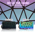Small Clutch Purses for Women, Daily Use Wrist Purse, Geometric Luminous Wallet, Portable Wristlets Travel Clutch, Small Wrist Purses and Cosmetic...