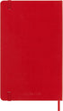 Moleskine Classic Notebook, Hard Cover, Large (5" x 8.25") Squared/Grid, Scarlet Red, 240 Pages...