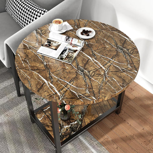 Brown Marble Contact Paper for Countertops Peel and Stick Wallpaper for Kitchen Cabinets Glossy Granite Counter Top Self Adhesive Marble Wall Pape...
