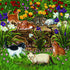 SUNSOUT INC - Wall Flowers - 500 pc Jigsaw Puzzle by Artist: Higgins Bond - Finished Size 19" x 19" - MPN# 45851...