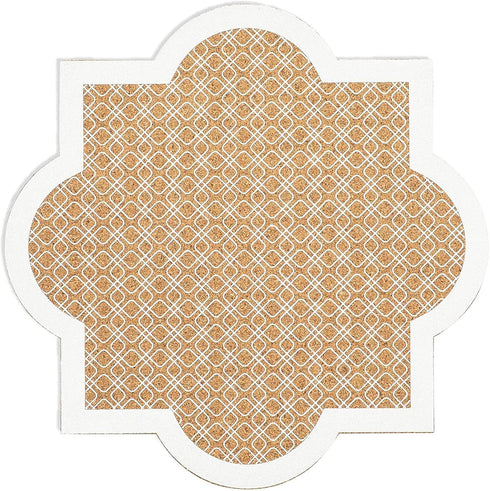 Stockroom Plus Decorative Bulletin Board Wall Organizer - Cute Framed Self-Adhesive Printed Cork Board for Home, Office, or School (12x12 in)...