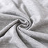 Jersey Knit Pillowcase. All Season, Soft, Cozy Cases. T-Shirt Jersey Cotton of one Pillow Case Set. Heather Cotton Jersey Case (Light Gray, Body S...