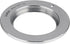 Fotodiox Chrome Lens Mount Adapter (Type 2) - Compatible with M42 (42mm x1 Thread Screw) Lens to Nikon F Mount D/SLR Cameras...