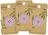 Dritz Round Stitch, 30mm, 3 Recycled Cotton Buttons, 30 mm, Mauve 3 Count...