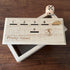 Penny Game - Fun Board Game Works with Coines, Get Rid of Coins to Win, Penny Game Wood Box for 2+ Players, Simple + Strategic Dice Games...