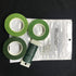 Woohome Floral Arrangement Tool Kit 3 Roll of 1/2 Inch Floral Tapes, 1 Roll of 22 Gauge Floral Paddle Wire and 100 PCS Ball Head Pins for Wedding ...