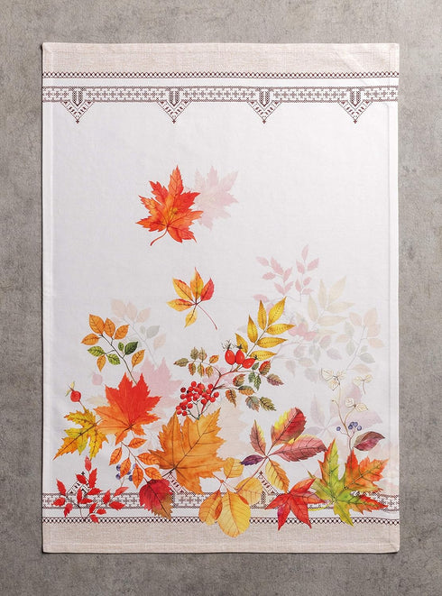 Maison d' Hermine Kitchen Towel 100% Cotton Quick Dry Cleaning Dishtowel for Gifts, Dining, Home, Wedding, Banquet, Buffet, Amarante - Thanksgivin...