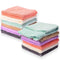 Kyapoo Baby Washcloths 12 Pack 12x12 Inches Microfiber Coral Fleece Extra Absorbent and Soft for Newborns, Infants and Toddlers...