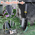 Heavy-Duty Trowel Garden Tool, Stainless Steel Serrated Hand Shovel for Effortless Digging, Weed Control, and Precise Bulb Planting...