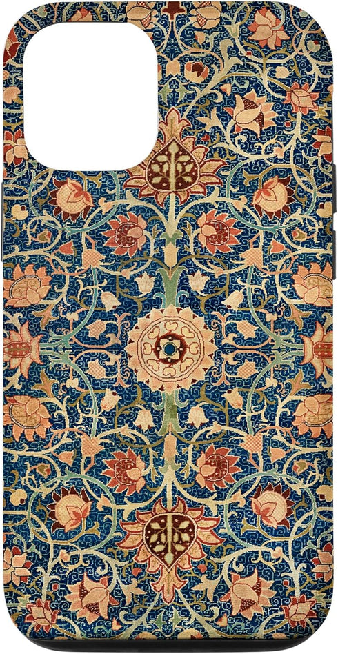 iPhone 12/12 Pro Bohemian Vintage Moroccan Pattern Retro Floral Boho Gift Case...