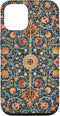 iPhone 12/12 Pro Bohemian Vintage Moroccan Pattern Retro Floral Boho Gift Case...