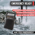PowerBear Portable Radio | AM/FM, 2AA Battery Operated with Long Range Reception for Indoor, Outdoor & Emergency Use | Radio with Speaker & Headph...