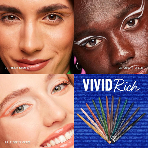 NYX PROFESSIONAL MAKEUP Mechanical Eye Pencil, Vivid Rich Mechanical, Creamy Retractable Eyeliner - Emerald Empire, Emerald Green Eyeliner...