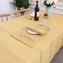 Randall Waffle Stripe Placemats 4pcs Set Heat Insulated Resistant Spot Clean Machine Washable, Soft and Durable for Kitchen Dining Office Farmhous...