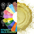 Sun Gold Mica Powder for Epoxy Resin?Natural Shimmer Mica Powder Used for coloring resin artwork, car spray paint, candles, soap, eye shadow, lip ...