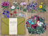 Knaid 100 Pieces Vintage Flower Stickers Set - Big 3.4" Waterproof Clear Botanical Floral Journaling Sticker for Scrapbooking Junk Journal Supplie...