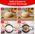 Non-Stick Silicone Bread Sling Oven Liners - Set of 2, Reusable and Easy to Clean, Includes Long Handles for Conveniently Transferring Sourdough B...