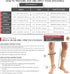 Truform 30-40 mmHg Compression Stockings for Men and Women, Knee High Length, Open Toe, Black, Small...