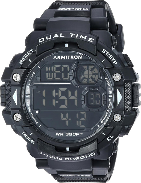 Armitron Sport Men's Digital Chronograph Resin Strap Watch, 40/8309...