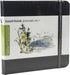 Travelogue Drawing Book, Square 5-1/2 x 5-1/2, Ivory Black Artist Journal...