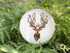 Yutaohui Deer Embroidery kit with Bird,Funny Handmade Gift Embroidery Kit for Adults Beginner,Stamped Cross Stitch Kit for Crafts Starters with 1 ...