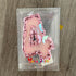 Birthday Candles Number 4,Pink Glitter Happy Birthday Cake Candles Handmade Sequin Numeral Candle...
