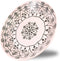 Mino Ware Japanese Pasta Bowl, Rice Soup Sarada Curry Rice, Moroccan Design, 8.1 inch, Pink...