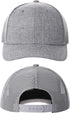 TSSGBL 2 Pack Snapback Trucker Baseball Hats Mesh Back Adjustable Blank Ball Caps for Men Women...