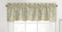 Waverly Paisley Verveine Valance for Window Rod Pocket Curtain for Kitchen and Living Room, 52 in x 16 in, Spring...