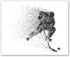 Hockey Wall Art Prints,Set of 4 (8x10) Unframed Hockey Posters,Hockey Room Decor For Men Kids Teenagers -Ice Hockey Poster Set For Bedroom Man Cav...