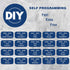 KeylessOption Key Fob Replacement for 2000 2001 2002 2003 2004 2005 2006 2007 2008 2009 2010 2011 2012 2013 2014 2015 2016 2017 2018 2019 Ford Lin...