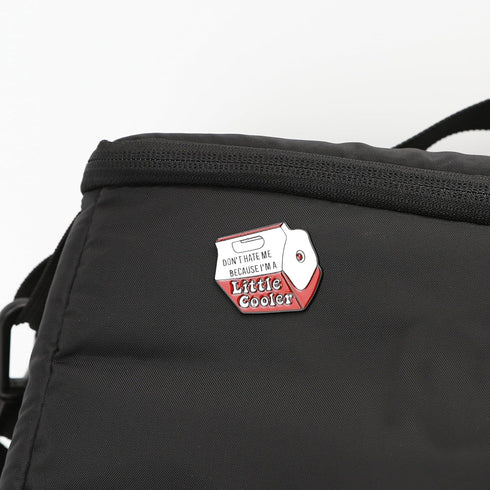 "Don't Hate Me Because I'm a Little Cool" Words Enamel Pin - Cute Cartoon Socially Awkward Badge for Bag, Clothes, & Lapel - Funny Punk Jewelry & ...