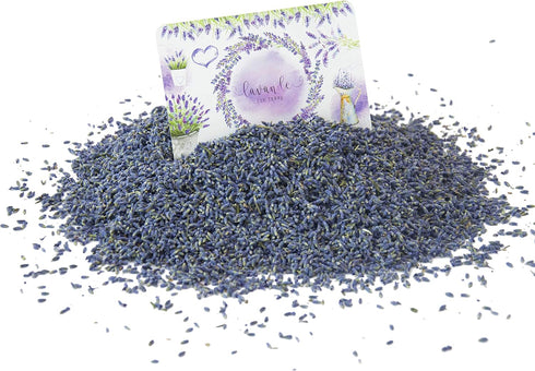 Dried Lavender Flower Buds for Crafts, Baking, Tea, DIY Projects, Sachets & Fresh Fragrance, 5 Ounces Bag, LV-N-1...