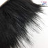 Furryvalley Faux Fur Trim Raccon Fox Fur Ribbon Craft Furry Stripe for Slippers Slides Fringe 2 Yards (Black)...