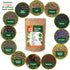 Set of 12 Heirloom Culinary Herb Seeds - 3800 Seeds for Indoor and Outdoor Planting - Basil, Cilantro, Chives, Lavender, Oregano, Dill, Thyme, etc...