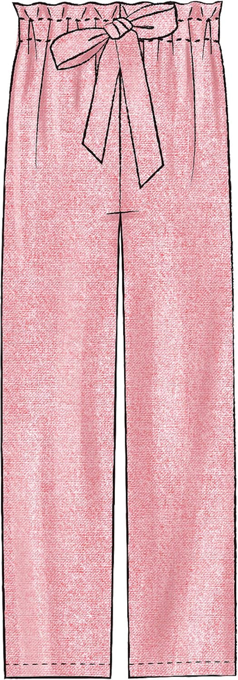 McCall's Patterns McCall's Learn Tank Tops, Skirts, Shorts, and Pants, Women's 8-22 and Girl's Sizes 3-8 Sewing Pattern, White...