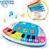 Magic Touch Baby Piano, Toddler Music Toy, Infant Touch Sensor Musical Piano Instrument, Switch between Piano and Xylophone, Kids Gifts for 9 12 1...
