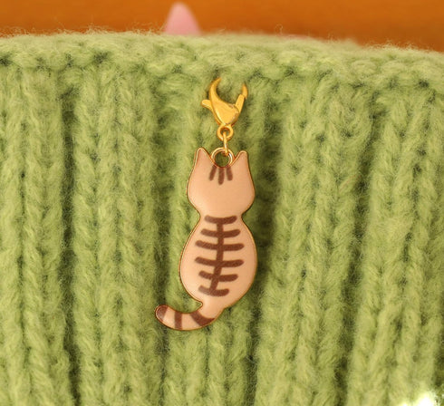 Anjulery 32 Pieces Enamel Cat Charms for Jewelry Making and Crafting - Cute Kitty Charm for Bracelets Earrings Necklaces Pendants Keychains Crafts...