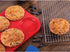 Mrs. Anderson's Baking 6-Cup Muffin Top Pan, Non-Stick European-Grade Silicone...