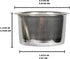 Univen Espresso Maker Filter Basket Cup Replaces Mr. Coffee 4101...