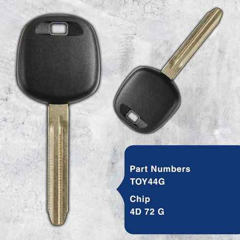 KeylessOption Car Key Replacement for 2010 2011 2012 2013 2014 2015 2016 2017 2018 2019 Toyota 4Runner Avalon Camry Corolla Prius Rav4 Tundra Taco...