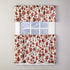 SKL Home Harvest Falling Leaves Valance, Spice 58.00" x 13.00"...